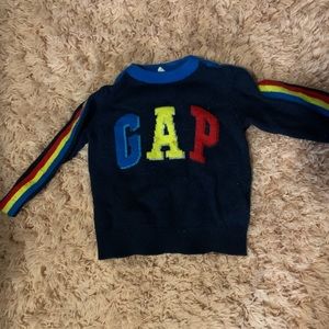 Multicolored Gap sweater ! 2 years
